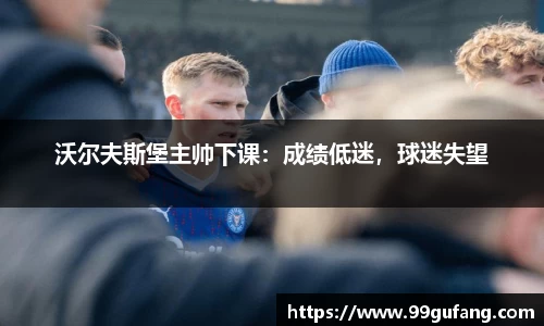 沃尔夫斯堡主帅下课：成绩低迷，球迷失望